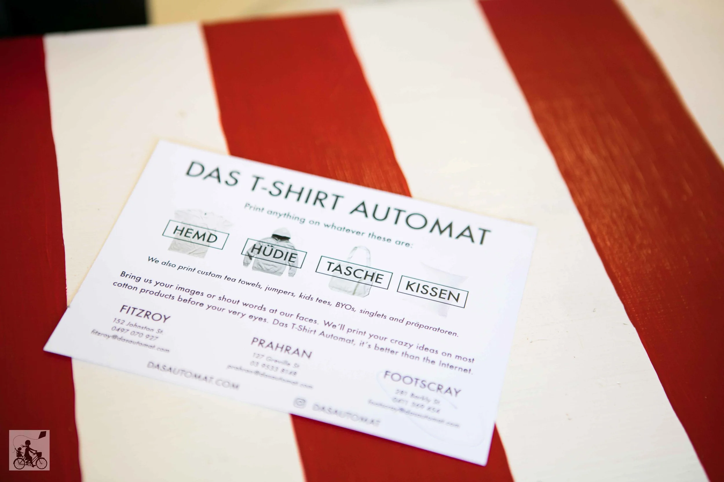 Das t shirt sales automat